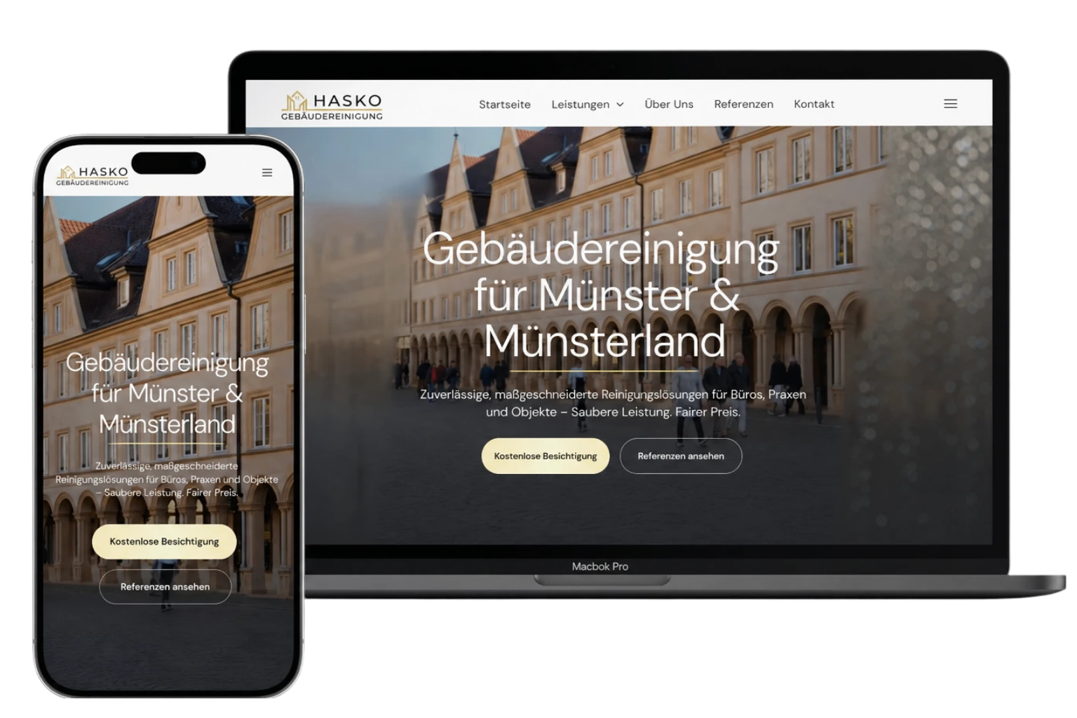 HASKO Gebaeudereinigung Website
