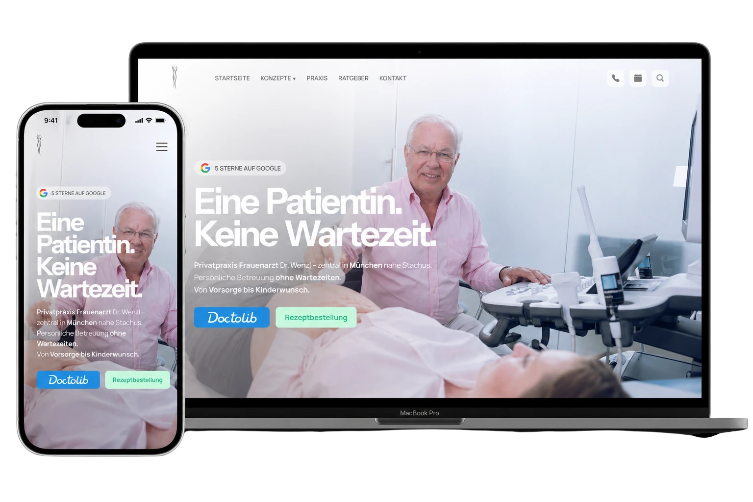 Frauenarztpraxis Website