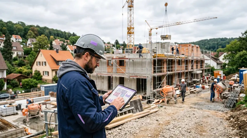 Bauunternehmen bei der Arbeit – Webdesign für Bauunternehmen
