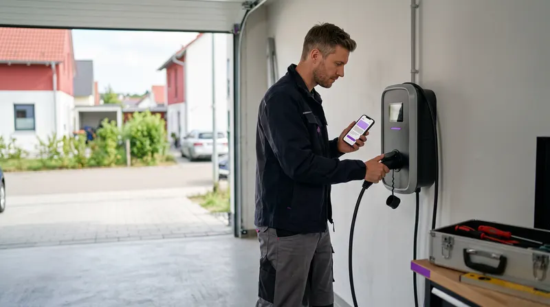 Elektriker im Einsatz in der Region Stuttgart