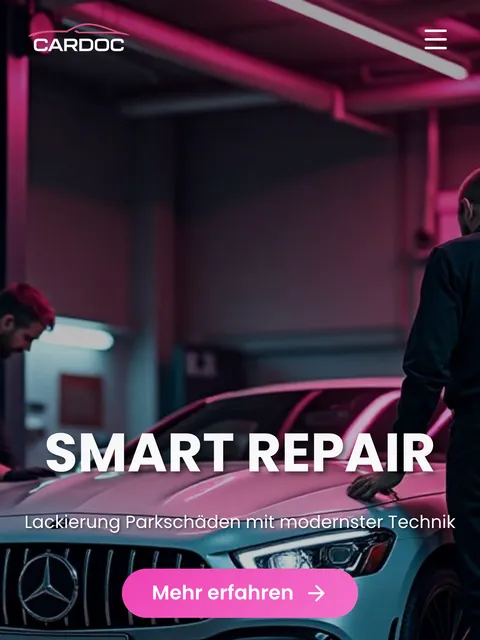 Mobile Startseite von Cardoc Backnang