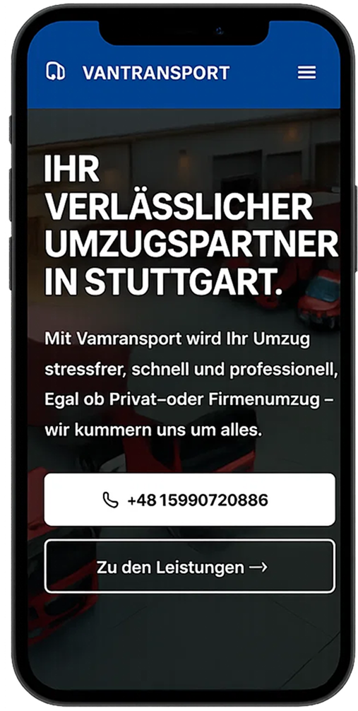 Van Transport iPhone